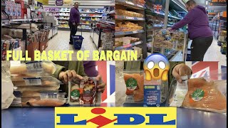 LIDL BARGAIN HUNTING WITH HUSBAND 😱 | FULL BASKET OF BARGAINS