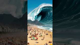 Tsunami chegando na praia do rio 🌊 #ocean  #bigwave #bigwaves #waves #bigwavesurfing #surf #beach