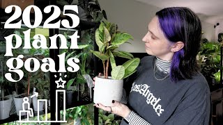 10 plants I want to focus on this year 🪴 2025 Plant Goals