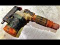 Restoration Hammer Drill MAKITA China Old | Restore Hammer Drill Electric Makita Burnt by fire