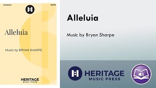 Alleluia (SATB) - Bryan Sharpe