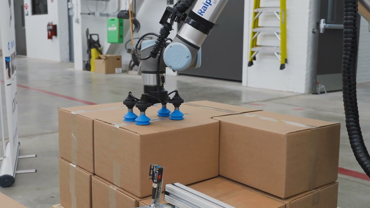 Increase Throughput With Automated Palletizing - YouTube