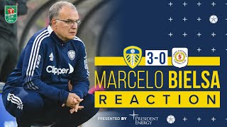 “Every player justified their place” | Marcelo Bielsa | Leeds United 3-0 Crewe | Carabao Cup