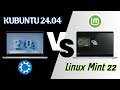 Kubuntu 24.04 vs Linux Mint 22 | RAM Consumption