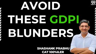 Avoid These 5 GDPI Blunders | Shashank Prabhu