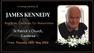 Funeral mass for James Kennedy, Knockroe, Castlerea, Co. Roscommon