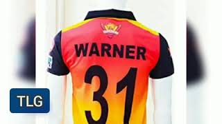 "JERSEY and trouser" of Sunrisers Hyderabad for IPL 2020 UAE SECTION   "BY TECHNO LEGEND GAMING"