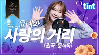 🎙 윤태화 - 사랑의 거리 [틴트뮤직 | 트롯라이브4K]#틴트뮤직 #현역가왕 #미스트롯 #윤태화 #tintmusic  #트로트신곡 #트롯 #koreaadultpop