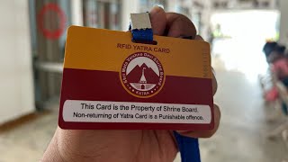 Procedure to get New RFID Card | Vaishno Devi Yatra