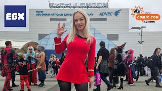 MCM EGX London Comic Con Vlog!