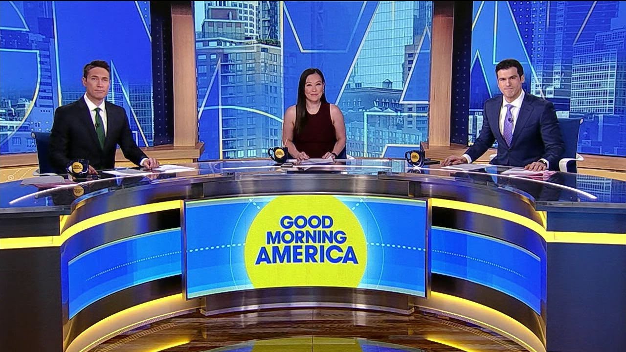 HD | Good Morning America Saturday - New Graphics - Headlines, Excerpts ...