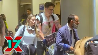 Joe Manganiello And Girlfriend Caitlin O'Connor Spotted At LAX After Romantic Getaway