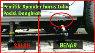 Cara Dongkrang Mobil Xpander