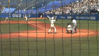 第94回全国高等学校野球選手権大会　西東京大会決勝　日大三対佼成学園　ヤクルト吉田大成