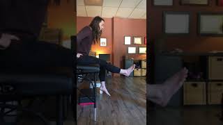Using a lacrosse ball for Hamstring Mobility