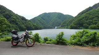 【福井県】セローで油坂峠旧道 / 大谷秋生大野線【大野市】Mountain passes and forest roads in Ono City, Fukui Prefecture, Japan