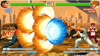 KOF98ECK版比拼发波，罗伯特不是最强的，但肯定是最无耻的【单机王子】