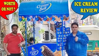 Creambell Ice Cream Review ! Cream bell Ice Cream Kulfi - Cone ! Food Comparison ! India Food Vlog