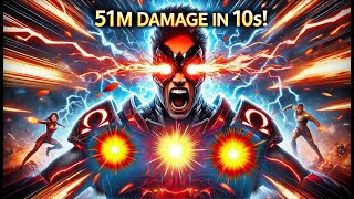 51 Million in 10s | Rage DPS Omega Solar Flare | DCUO