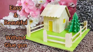 How To Make Candy Stick House