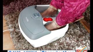 HomeShop18.com - Foot Spa and Dolphin Massager Combo by Desire