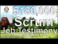 💰 $180,000 Scrum Master REMOTE JOB Testimony 💰 Prosperity Scriptures Work 💰 With Christian Diggs