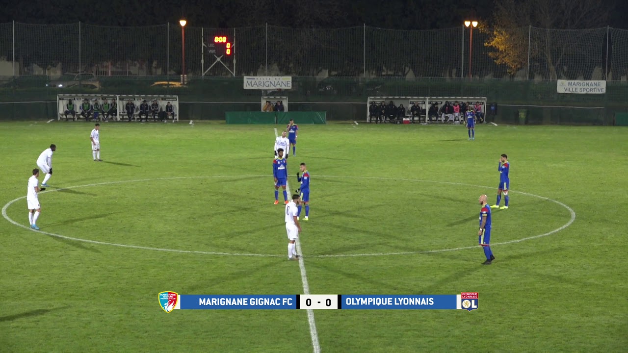 Marignane-Gignac FC - Olympique Lyonnais (1-1) - YouTube