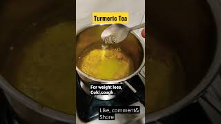 Turmeric Tea/Turmeric Tea recipe/Turmeric Tea Benefits/Haldi wali chai/Turmeric Benefits.