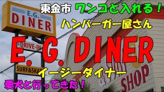 東金市　ハンバーガー屋さんイージーダイナーに愛犬と行ってきた！