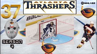 The Ralf Lottner NHL debut game! - Atlanta Thrashers - NHL 22 Franchise Mode - #37