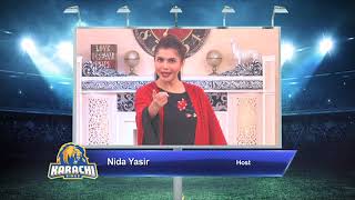 Nida Yasir - Karachi Kings PSL Season#3