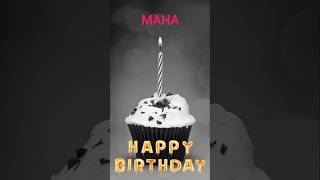 Maha Name Happy Birthday Video Song Happy Birthday Song with names Annamalai #Maha