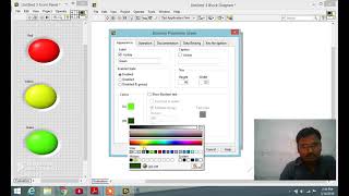 Traffic Signal using LabVIEW