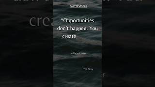 Creat Opportunity Within Yourself to succeed | The Story #quotes #shorts
