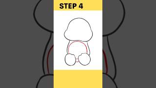 How to draw a Care Bear -Easy drawing tutorial for Kids #drawingforkids