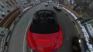 Красная поляна - Сочи porsche boxster 718s на @insta360  + invisible selfie stick​