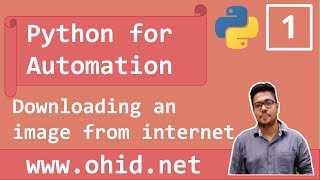 Python for Automation #1: Download an image from internet with Python