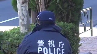 速度出し過ぎのワンボックスカーがネズミ捕りに捕まった瞬間