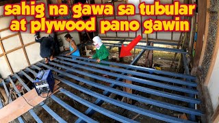 PART#1PAG RENOVATE SA NATIVE HOUSE GAMIT ANG TUBULAR AT PLYWOOD PAANO?