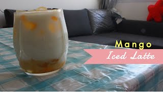 Mango Iced Latte ｜ 凍芒果拿鐵