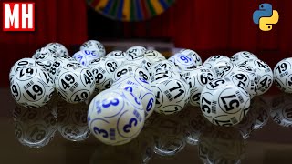 Python for Beginners #1 : Drawing Lottery balls ( code included )