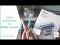 Cricut Foil Transfer tool vs Foil Quill by WRMK | How they work and compare foil results