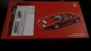 Unboxing Ferrari 512 BB 1/24 Fujimi 1976