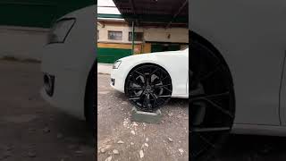 примерка дисков на Audi A5 #2