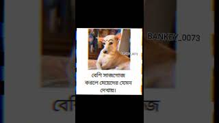 মেয়েদের বেশি সাজলে যেমন দেখাই 😂#shorts #funny #rahulruidas #bongmedia