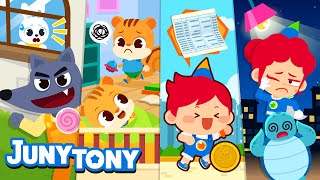 Buenos Modales y Buenos Hábitos | Canciones Infantiles | JunyTony en español