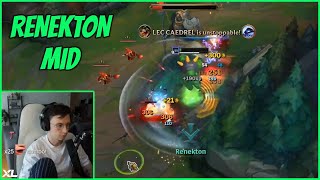 Caedrel Shows The Power Of Renekton Mid