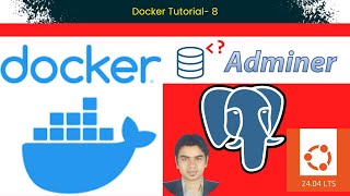 Create Multi-Container App with PostgreSQL & Adminer using Docker 🐳 Step-by-Step Guide #docker