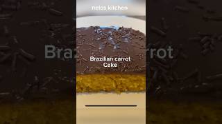 Delicious Brazilian carrot cake