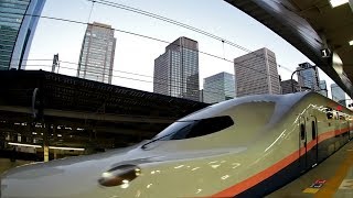 上越新幹線 Maxたにがわ号で雪国へ （東京～ガーラ湯沢駅 車窓）